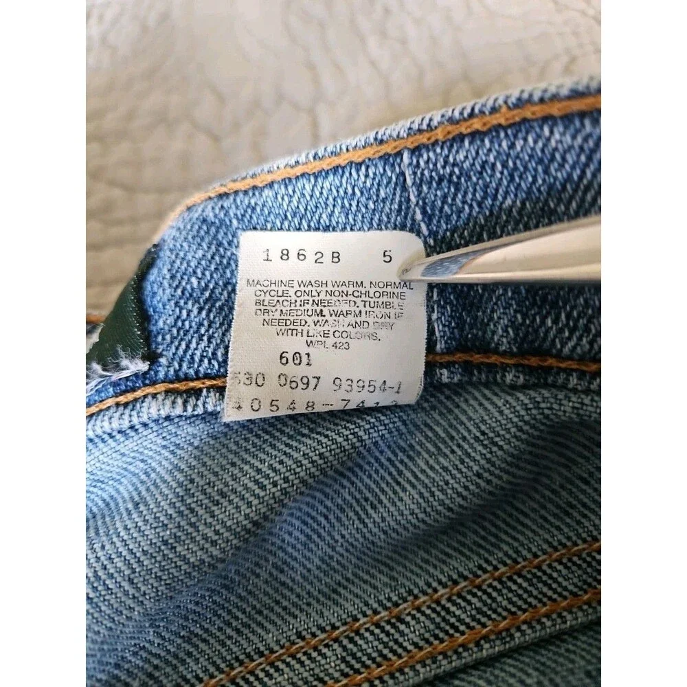 Vintage 90’s Levis 540 Brown Tab Made In USA Flex Jeans Mens 36x29